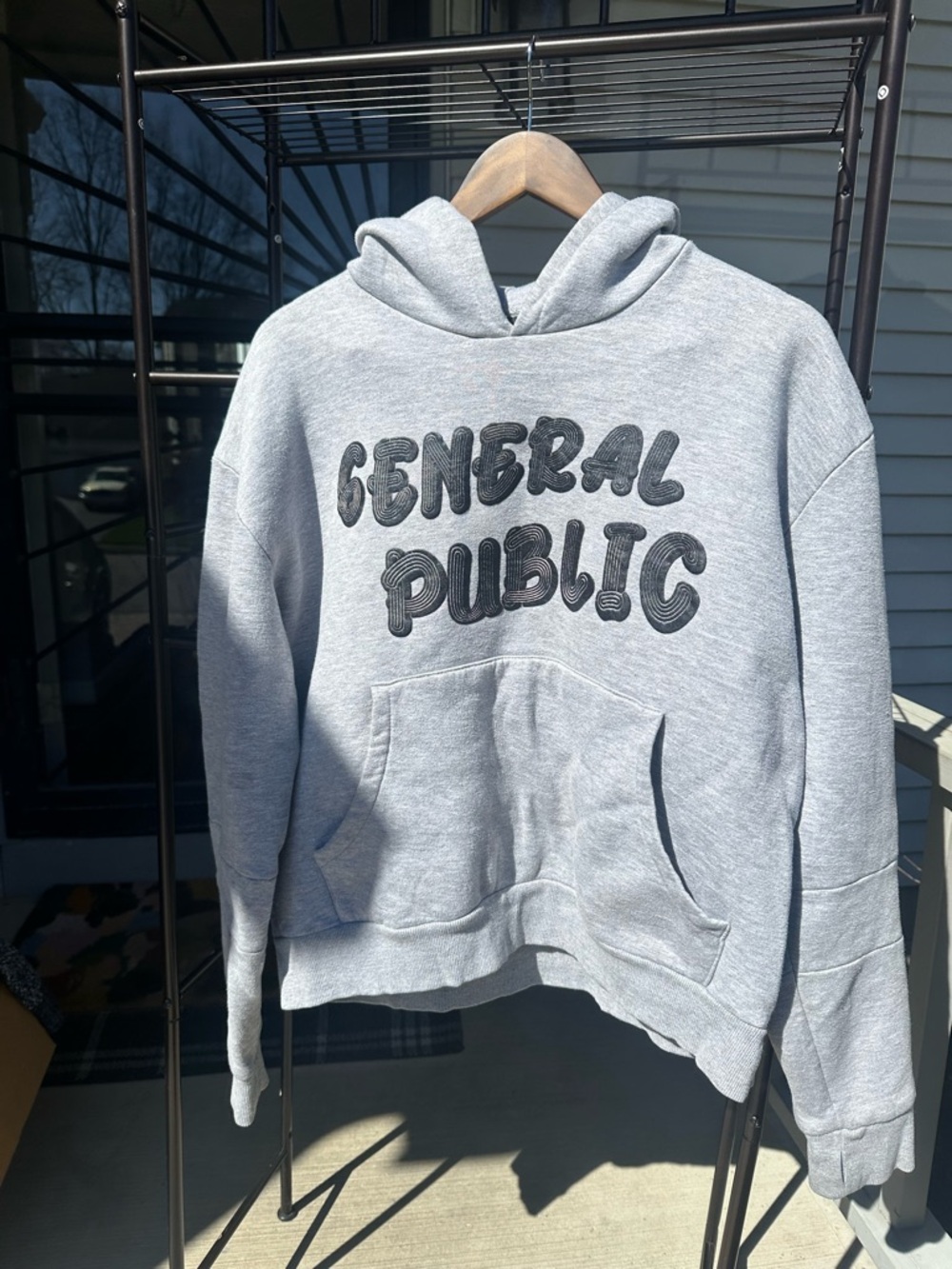 Women's Gray Pullover Hoodie